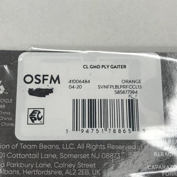 FOCO Men's NFL Brown's Gaiter Scarf Double Layer New - Picture 9 of 9